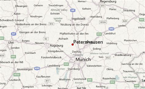 Petershausen Map .